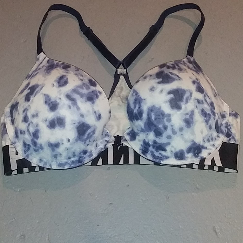 PINK CRISS CROSS BACK BRA